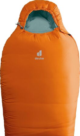 Спальний мішок Deuter Orbit -5° SL для жінок, з блискавкою з правого боку, матеріал: синтетика, колір: каштаново-м'ятний