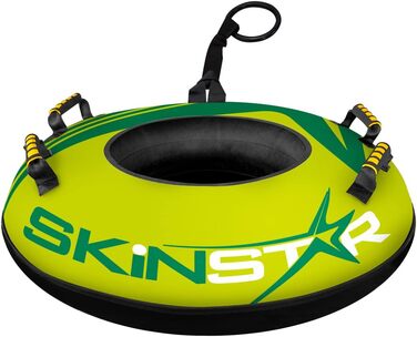 Тюбінг надувний SkinStar Profi Snow Tube 100 см, зелено-салатовий, для катання по снігу
