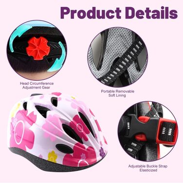 Набір захисту для дітей: наколінники, налокітники та шолом для роликів, велосипеда та самокату (3-10 років)