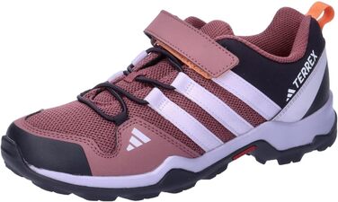 Дитячі трекінгові черевики Adidas Terrex Ax2r для піших прогулянок, Quiet Crimson Silver Dawn Amber Tint (36 2/3 EU)