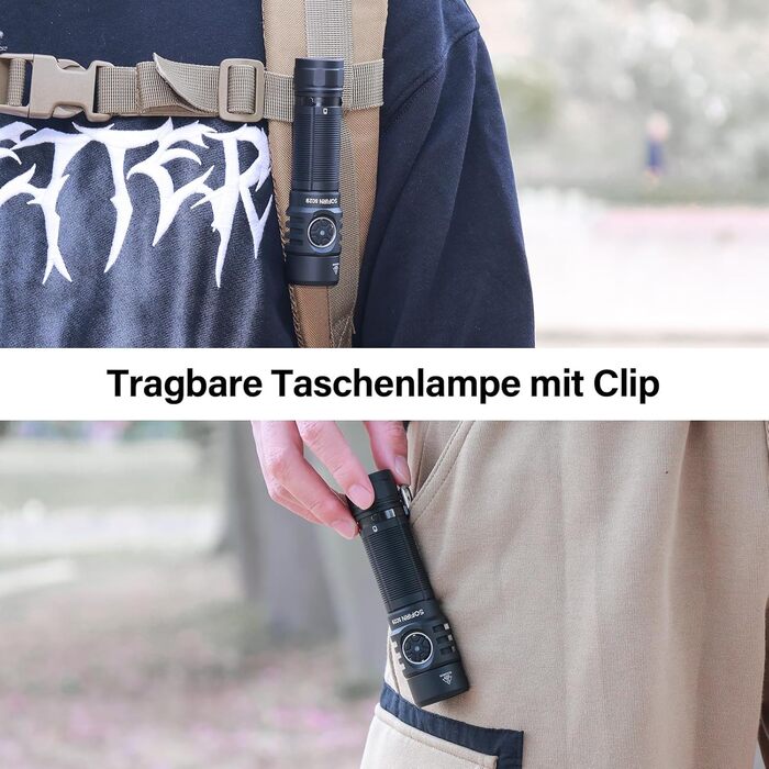 Sofirn SC29: Потужний ліхтарик USB-C, 3000 люмен, EDC для активного відпочинку, туризму та кемпінгу