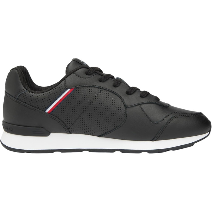 Кросівки Tommy Hilfiger Runner Icon Leather FM0FM05740, чорні, 46 EU