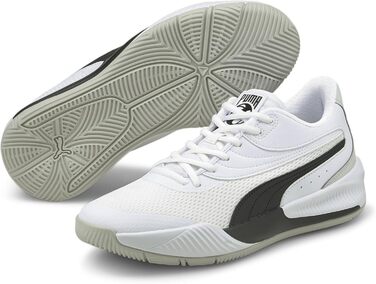 Кросівки баскетбольні PUMA Unisex Triple 48.5 EU (Білий/Чорний)
