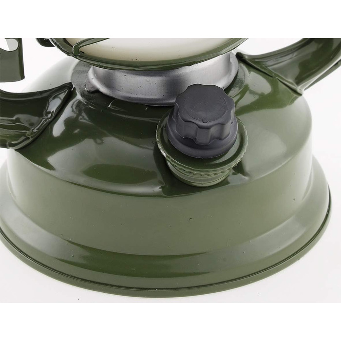 Ліхтар кемпінговий ChiliTec LED з регулюванням яскравості, вінтажний дизайн (Army Green, 23 см)