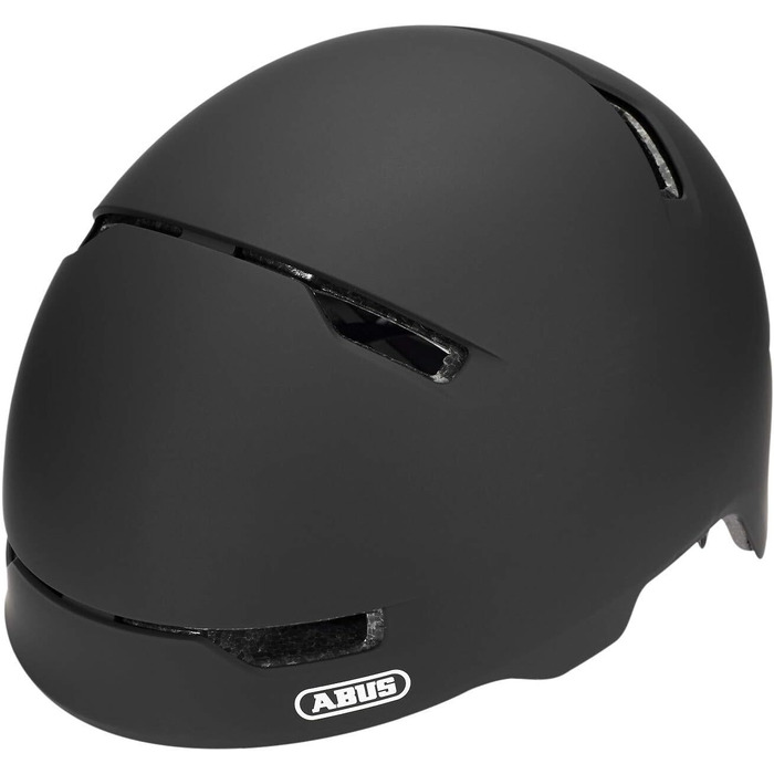 Велосипедний шолом ABUS Scraper 3.0, жорсткий корпус, чорний, розмір L (57-61 см)