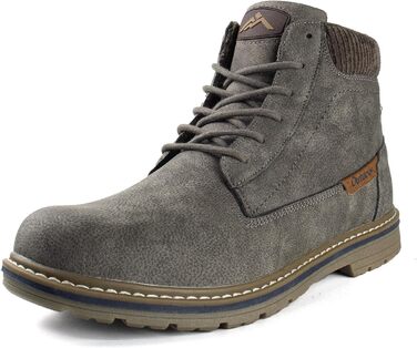 Чоловічі зимові черевики CC-Los: теплі, з підкладкою, антиковзаючі, розмір 40-48 EU (43 EU, сірий 46)