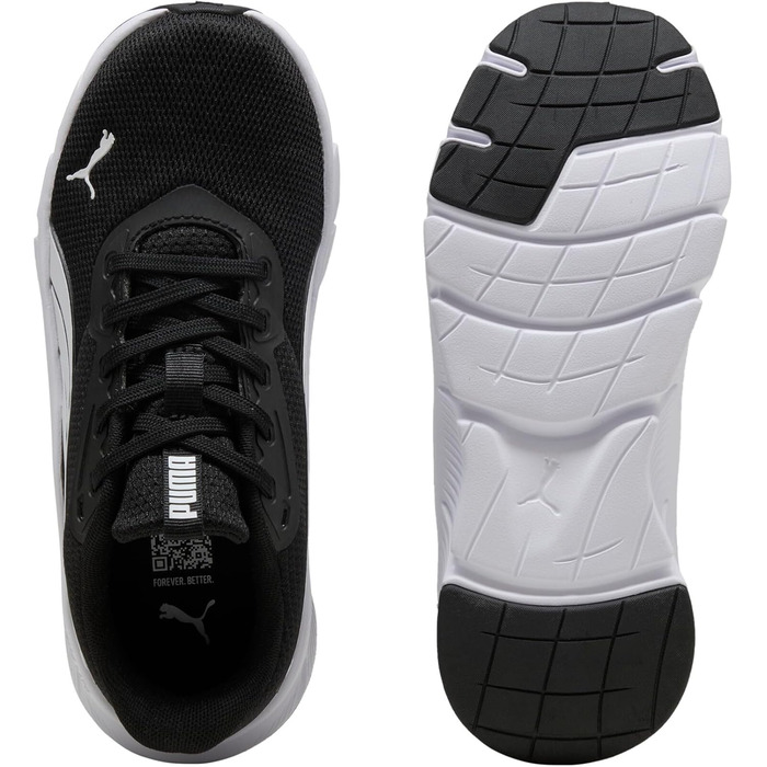 Дитячі кросівки PUMA Flexfocus Lite Modern Jr - чорно-білі, 37 EU