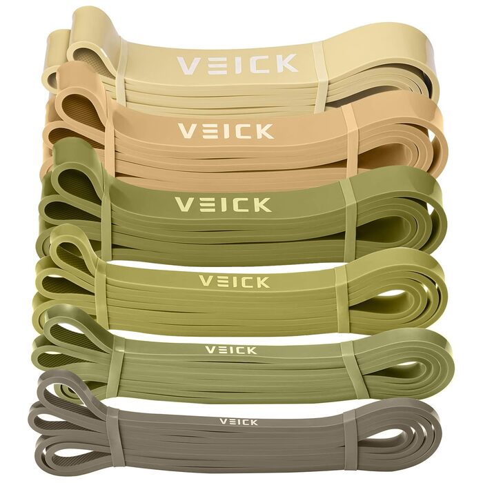 Набір гумових еспандерів Veick для фітнесу, пілатесу та підтягувань
