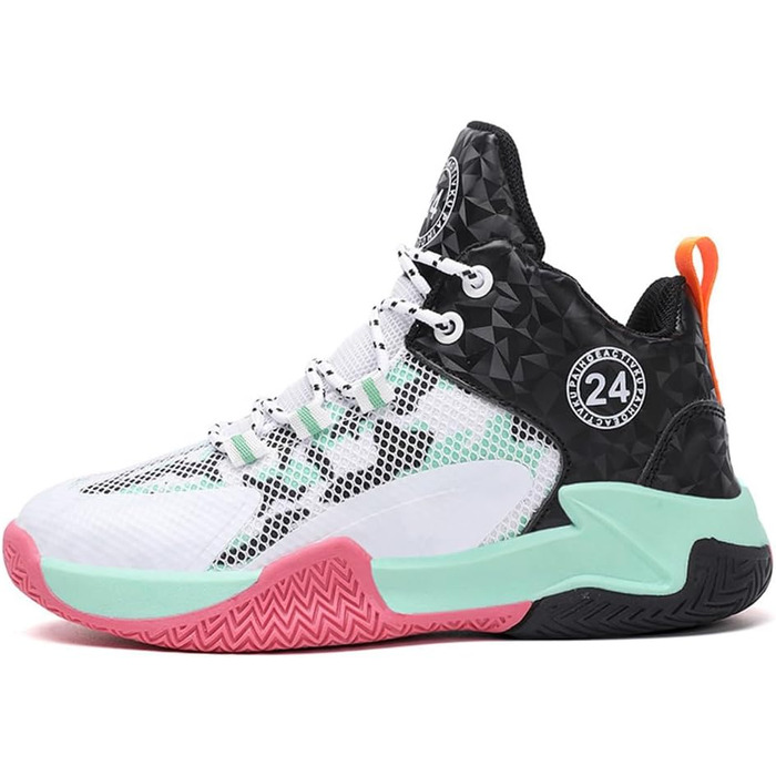 Дитячі баскетбольні кросівки Kinder - спортивне взуття для хлопчиків та дівчаток, кросівки, чоловічі кеди, антиковзаючі бігові кросівки, баскетбольні кросівки хай-топ, унісекс