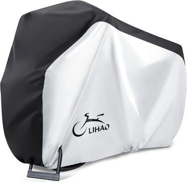 Водонепроникний чохол для велосипеда LIHAO 210D, 200 x 110 x 70 см з сумкою для зберігання