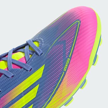 Футбольні бутси Adidas F50 League для штучного покриття (42 2/3 EU, Blue Fusion/Lucid Lemon/Lucid Pink)