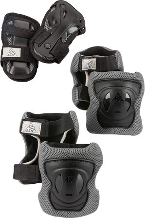Захисний комплект K2 EXO PAD чорний, розмір L, для роликів