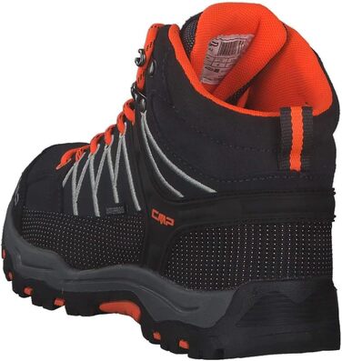 Дитячі трекінгові черевики CMP Rigel Mid Antracite-Flash Orange, розмір 40