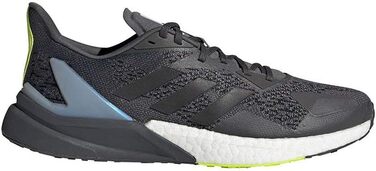 Чоловічі кросівки для бігу Adidas X9000l3, 41 1/3 EU, сірий, чорний, жовтий