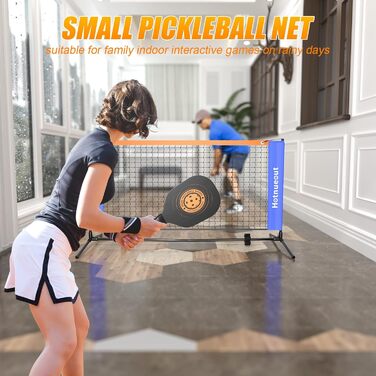 М'яка портативна сітка для піклболу 1.5 м для гри та тренувань. Підходить для вулиці, дому, двір. Сітка для піклболу