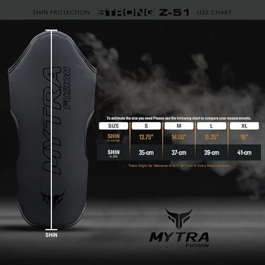 Захисні щитки для гомілки Mytra Fusion з екошкіри для кікбоксингу, MMA, Муай Тай, тренувань та спарингів
