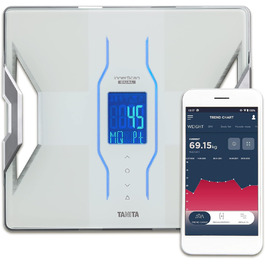 Ваги-аналізер Tanita RD-953 Bluetooth 4.0, медична технологія, білі