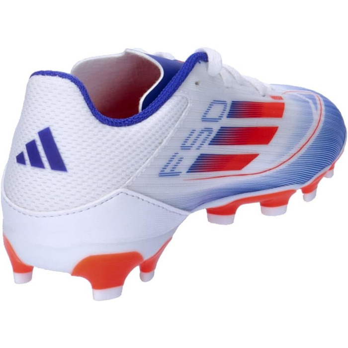 Бутси для футболу Adidas F50 League Unisex Multi Ground, 33 EU, Cloud White/Solar Red/Lucid Blue