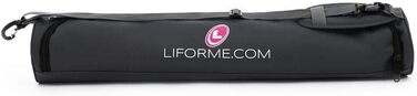 LIFORME екологічний йога-мат з розміткою, антиковзкий, біорозкладний