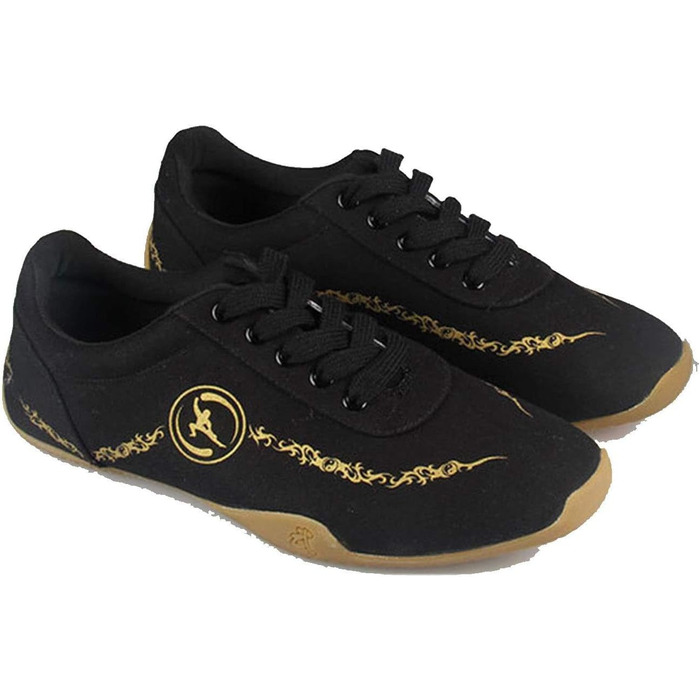 Жіночі кросівки для бойових мистецтв, таєм-чі, кунг-фу, цигун. Чорні, антиковзаючі, для тренувань. 41 EU