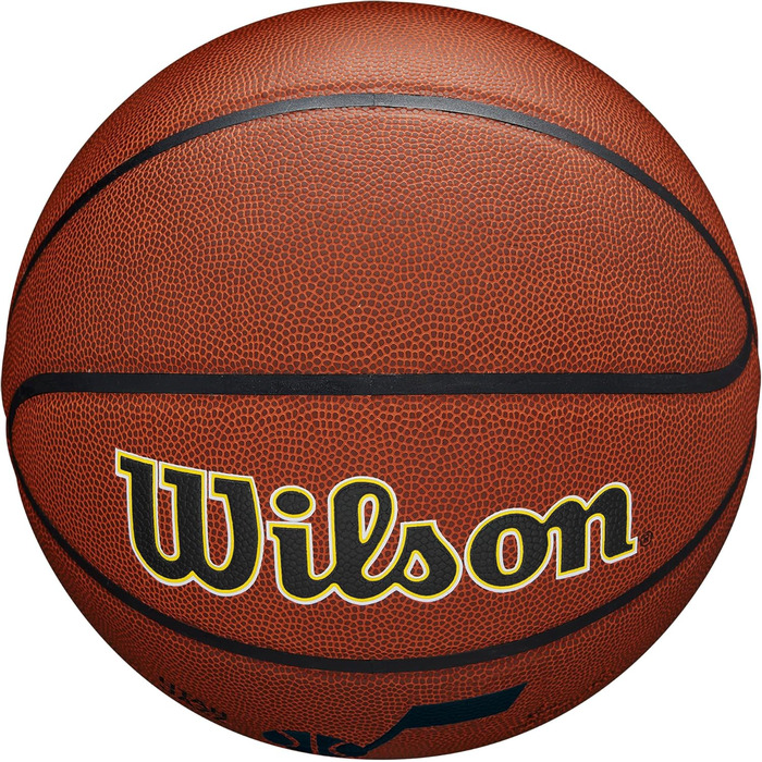 Баскетбольний м'яч Wilson NBA Team Alliance Utah Jazz, Розмір 7, для гри в приміщенні та на вулиці