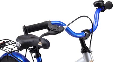 Дитячий велосипед BIKESTAR 16 дюймів для хлопчиків і дівчаток від 4-5 років, класичний, безпечний, тестування без ризику