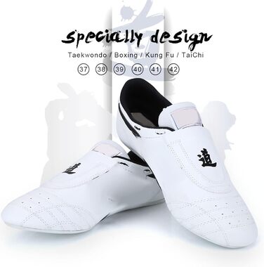 Взуття для Taekwondo, боксу, кунг-фу, тай-чі: чоловіче та жіноче, дитяче. Розмір 44 EU