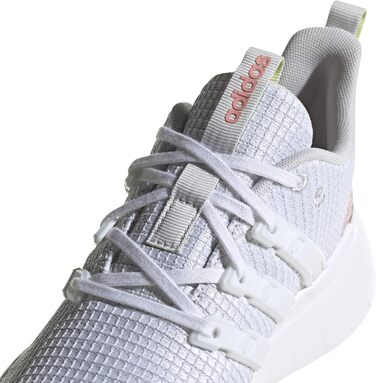 Дитячі кросівки adidas Questar Flow K (31.5 EU, сірий, білий, рожевий)