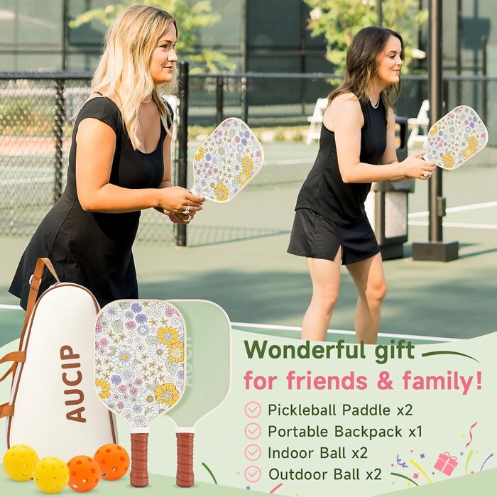 Набір для піклболу 2 шт. з м'ячами та сумкою, Polypropylen, Fiberglas, USAPA-сертифікат