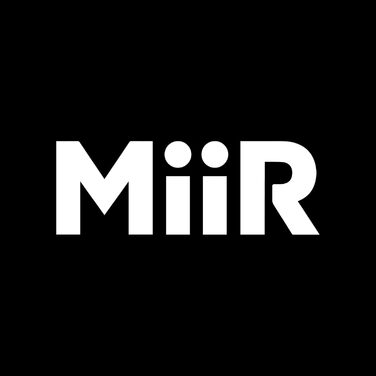 Термос-бутилка MiiR з широкою горловиною, вакуумна, не протікає, нержавіюча сталь, біла, 473 мл