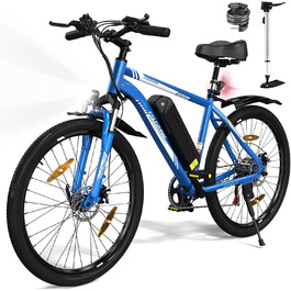 Електровелосипед COLORWAY 26'' з мотором 250W, акумулятором 36В/15А·год, спицевими колесами, для дорослих, дальність 45-100 км