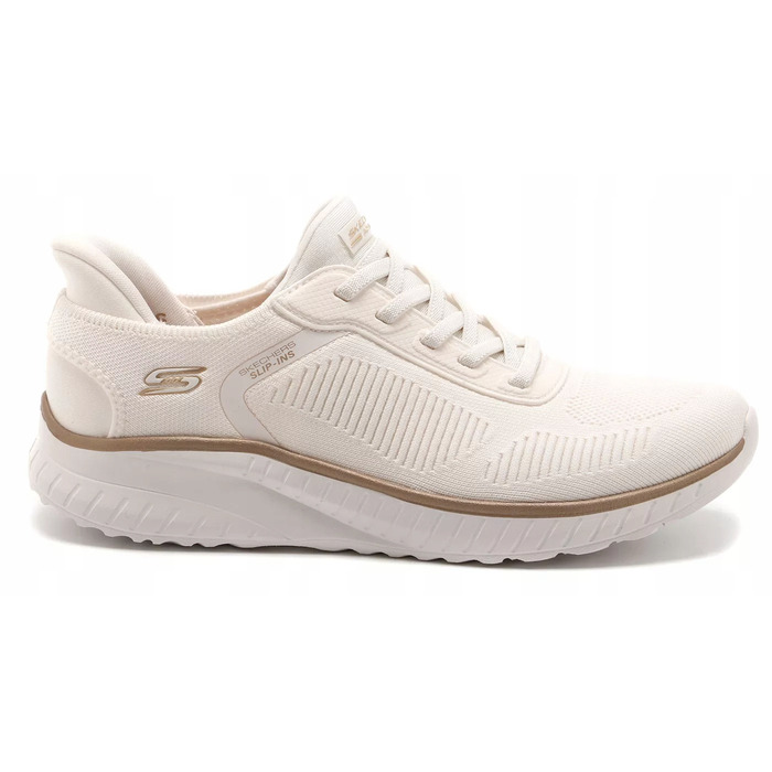 Жіночі кросівки Skechers Bobs Squad білі 117497 WTGD 39