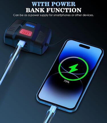 Ліхтарик на голову MoKo LED 100000 люмен, акумулятор 10200 mAh, 8 режимів, водонепроникний IP68, регульований, для кемпінгу, риболовлі, туризму, чорний