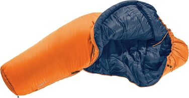 Спальний мішок Deuter Orbit -5° EL (Extra Long) - Колір Chestnut-Ink, ліва блискавка
