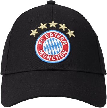 Кепка FC Bayern München з логотипом (червона, темно-синя, чорна) - універсальний розмір