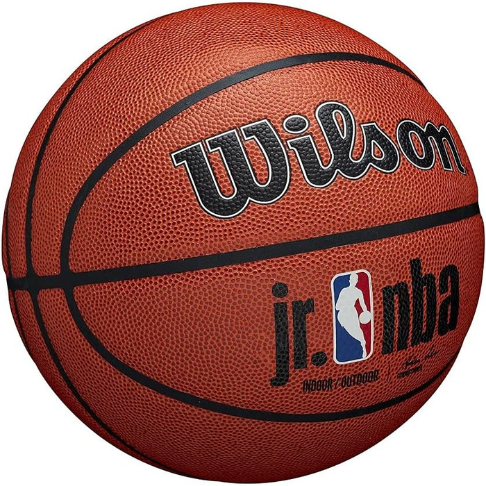 Баскетбольний м'яч Wilson Jr NBA Outdoor №6, коричневий, універсальний