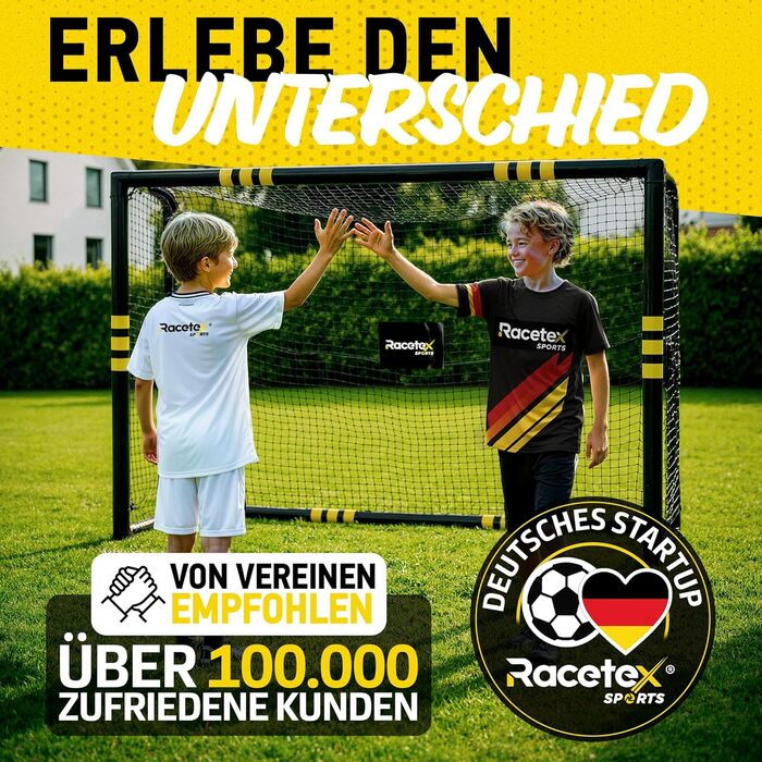 Ворота для футболу в сад для дітей та дорослих з антикорозійним покриттям. Ворота для дітей з анкерами для оптимальної фіксації. Футбольні ворота з м'якою оббивкою 300x200 см