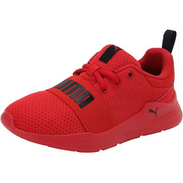 Дитячі кросівки PUMA Wired Run PS - Unisex, 28 EU, High Risk Red/Puma Black