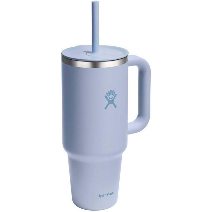 Термочашка HYDRO FLASK 1180 мл з кришкою та трубочкою, нержавіюча сталь, вакуумна ізоляція, захист від розливу, Surf