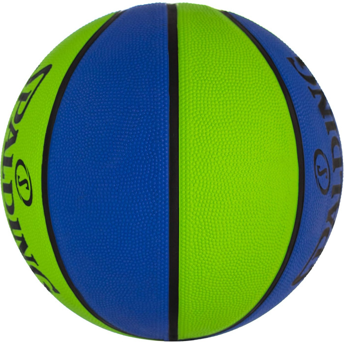 Баскетбольний м'яч Spalding Varsity, 74.9 см, синій/зелений