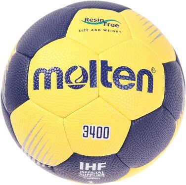 Гандбольний м'яч Molten HF3400-YN, розмір 1, жовтий