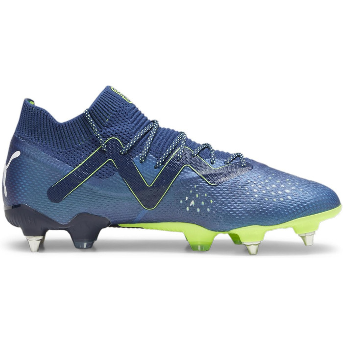 Футбольні бутси PUMA Future Ultimate Mxsg (35.5 EU) – унісекс, кольори: Persian Blue, Puma White, Pro Green