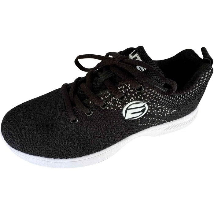 Жіноче взуття для боулінгу ELITE Comfort - універсальні підошви, ультралегка сітка, спортивний стиль (37 EU, Чорний)