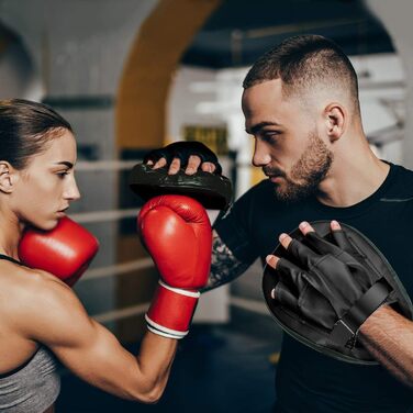 Рукавиці для боксу та кікбоксингу з PU шкіри, захисні рукавички для ударів, Kick-MMA, Muay Thai, Taekwondo