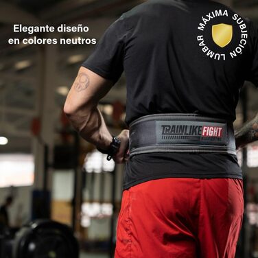 Пояс для важкої атлетики TRAINLIKEFIGHT, для функціональних тренувань, фітнесу та підйому ваги, з підтримкою попереку, високонадійний