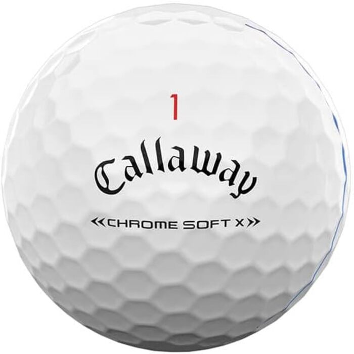 Гольф м'ячі Callaway Chrome Soft X 2022, преміум якість