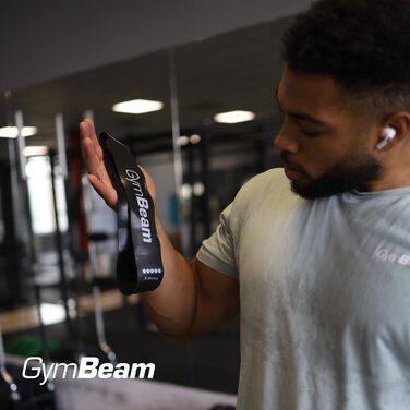 Набір гумових еспандерів GymBeam 5 шт. для фітнесу, йоги та пілатесу - різний рівень опору