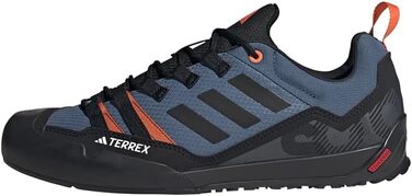 Туфлі для хайкінгу Adidas Terrex Swift Solo 2.0, Wonder Steel/Core Black/Orange, 43 1/3 EU