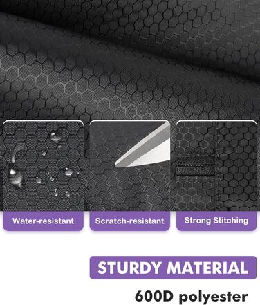 Чохол для більярдної кулі, сумка для 4 кулі та 5 шомполів, м'яко стьобаний, з регульованим плечовим ременем, для жінок та чоловіків (фіолетовий/чорний)