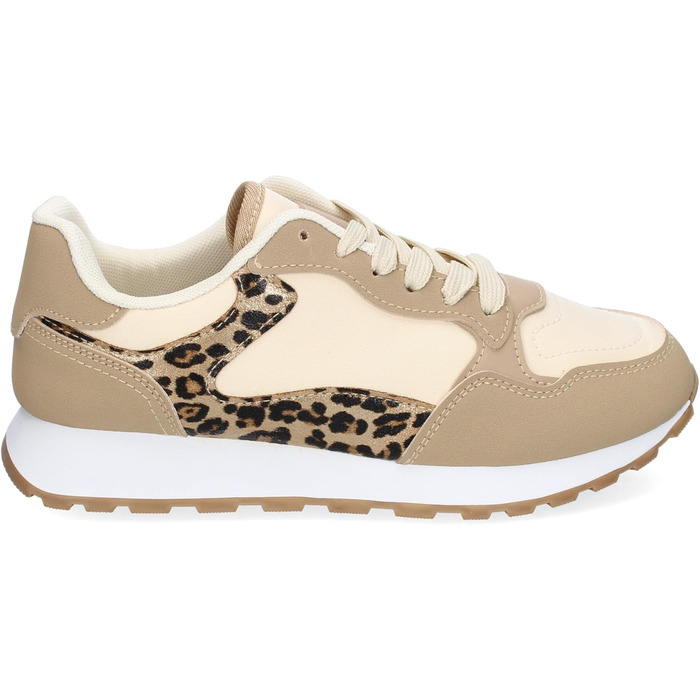 Жіночі спортивні кросівки повсякденні Khaki, 37 EU - зручні, стильні, на шнурівках